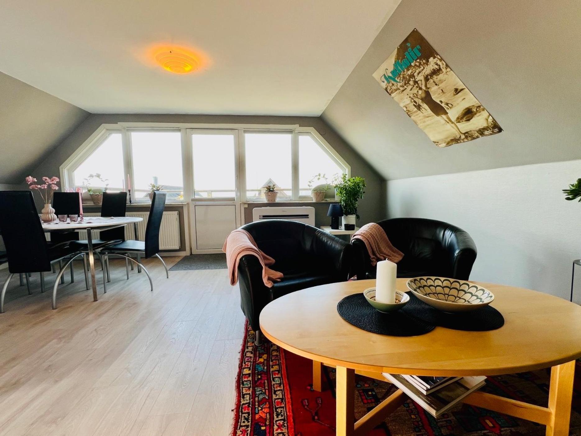 Penthouse-Laegenhet Med Tva Sovrum & Terass Med Havsutsikt Mölle Exteriör bild